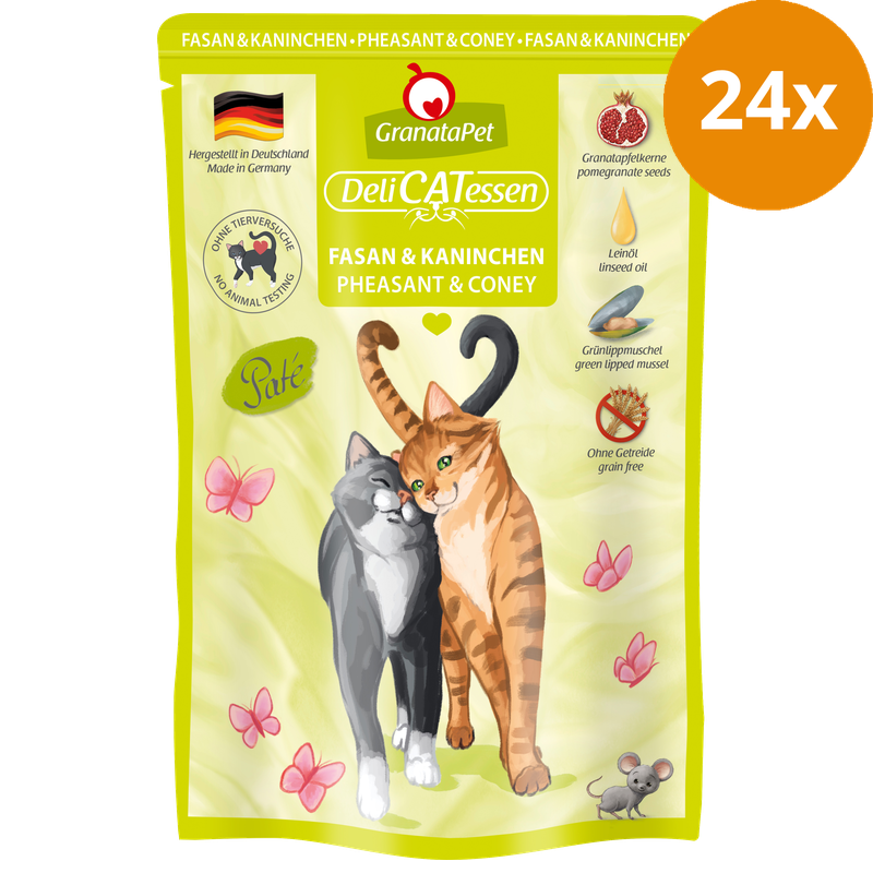 GranataPet DeliCatessen Fasan & Kaninchen 85 g