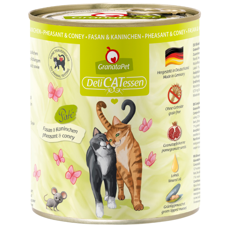 GranataPet DeliCatessen Fasan & Kaninchen 800 g