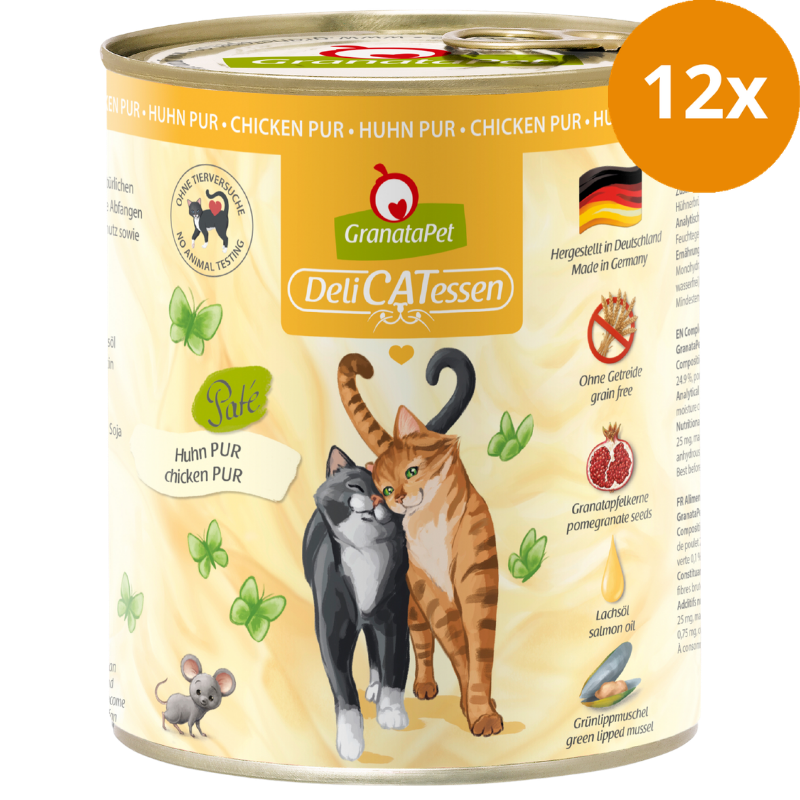 GranataPet DeliCatessen Huhn PUR 800 g
