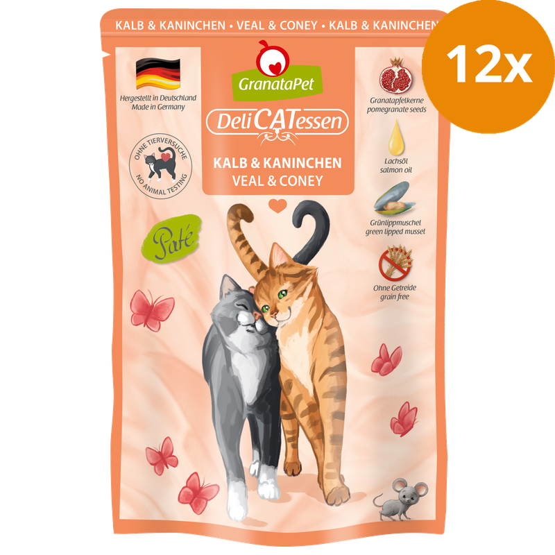 GranataPet DeliCatessen Kalb & Kaninchen 85 g