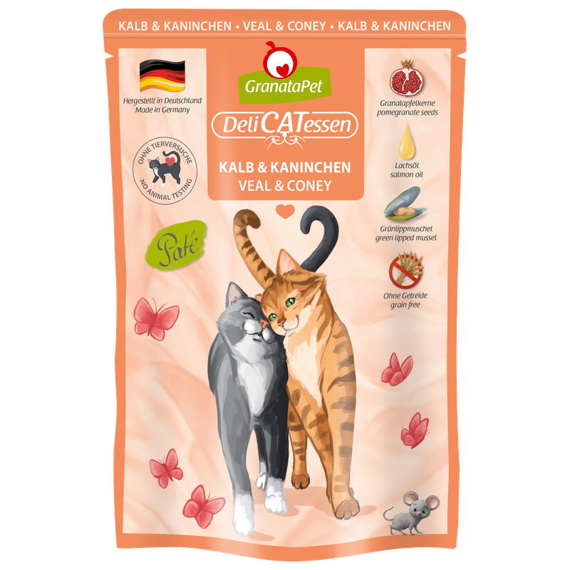GranataPet DeliCatessen Kalb & Kaninchen 85 g
