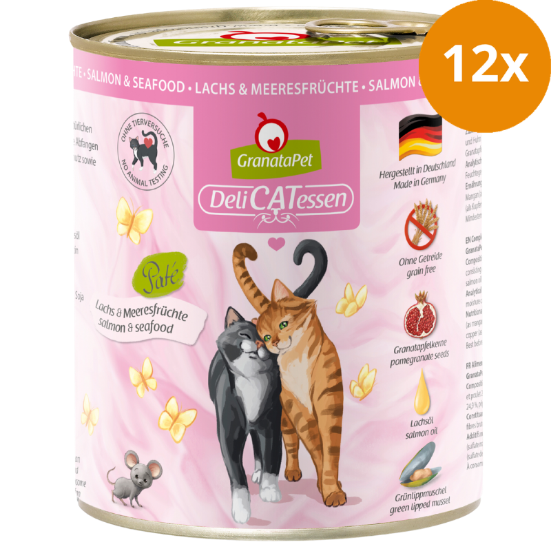 GranataPet DeliCatessen Lachs & Meeresfrüchte 800 g