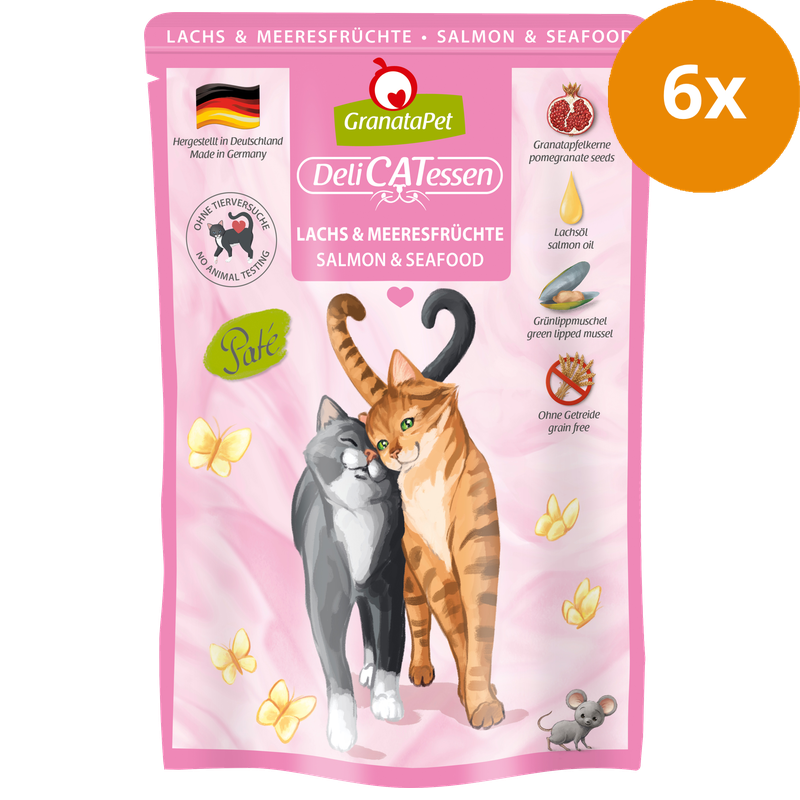GranataPet DeliCatessen Lachs & Meeresfrüchte 85 g