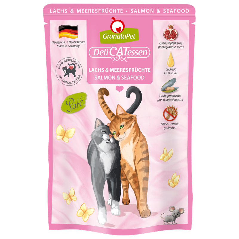 GranataPet DeliCatessen Lachs & Meeresfrüchte 85 g