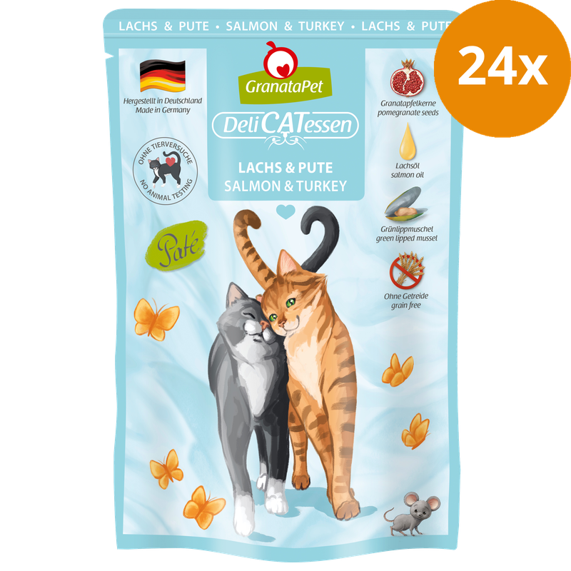 GranataPet DeliCatessen Lachs & Pute 85 g
