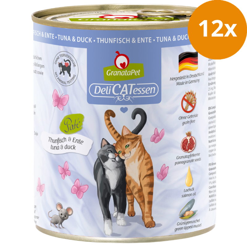 GranataPet DeliCatessen Thunfisch & Ente 800 g