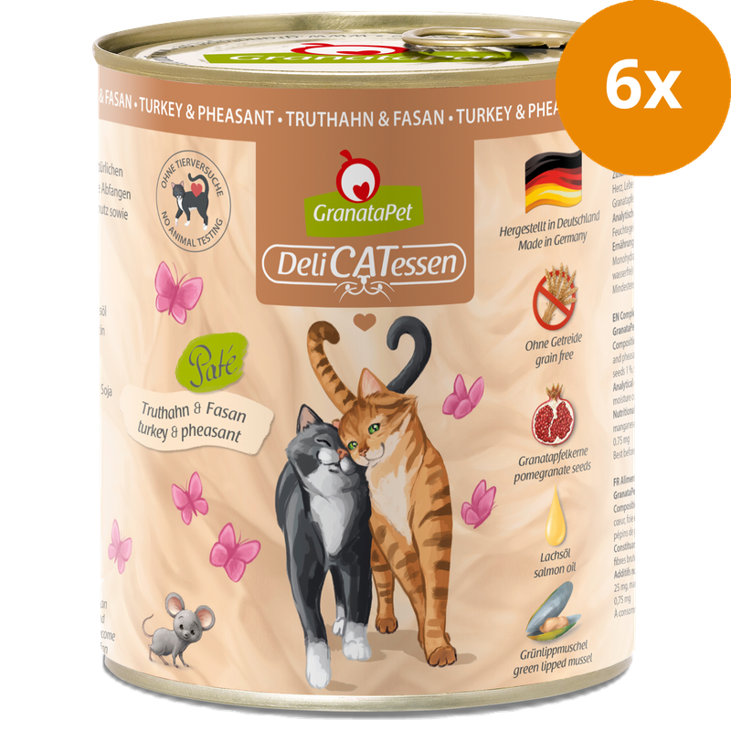 GranataPet DeliCatessen Truthahn & Fasan 800 g
