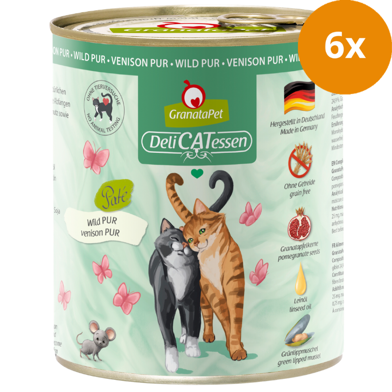 GranataPet DeliCatessen Wild PUR 800 g