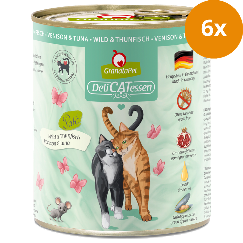 GranataPet DeliCatessen Wild & Thunfisch 800 g