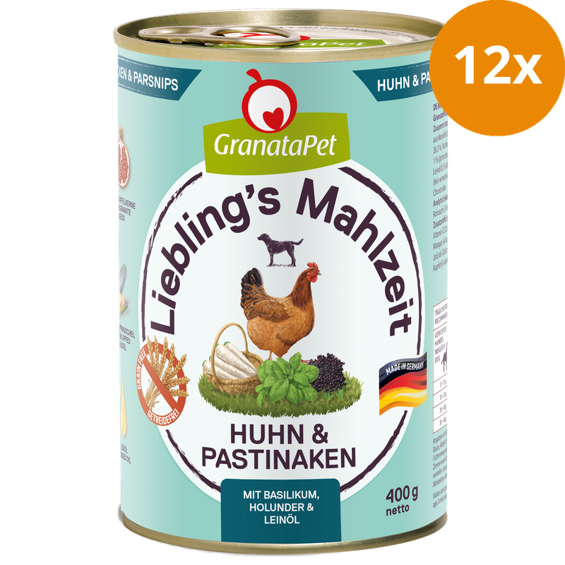 GranataPet Liebling's Mahlzeit Huhn & Pastinaken 400 g
