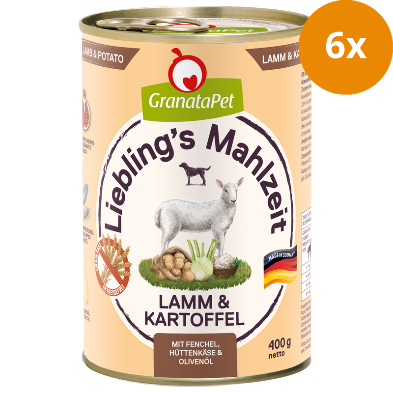 GranataPet Liebling's Mahlzeit Lamm & Kartoffel 400 g