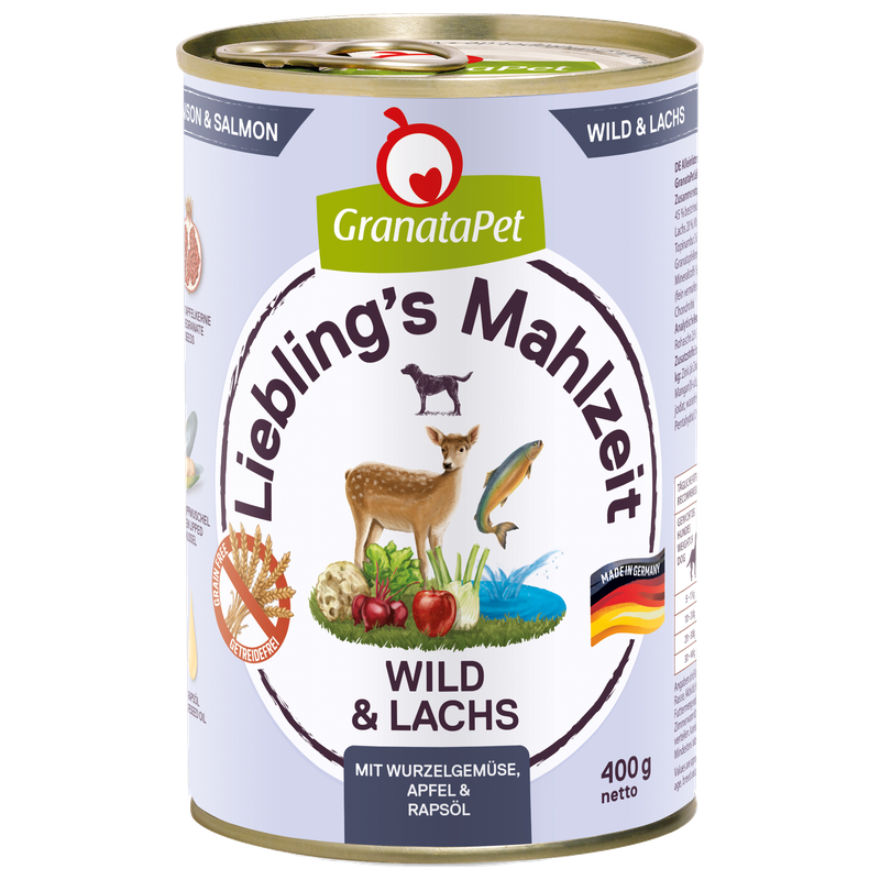 GranataPet Liebling's Mahlzeit Wild & Lachs 400 g