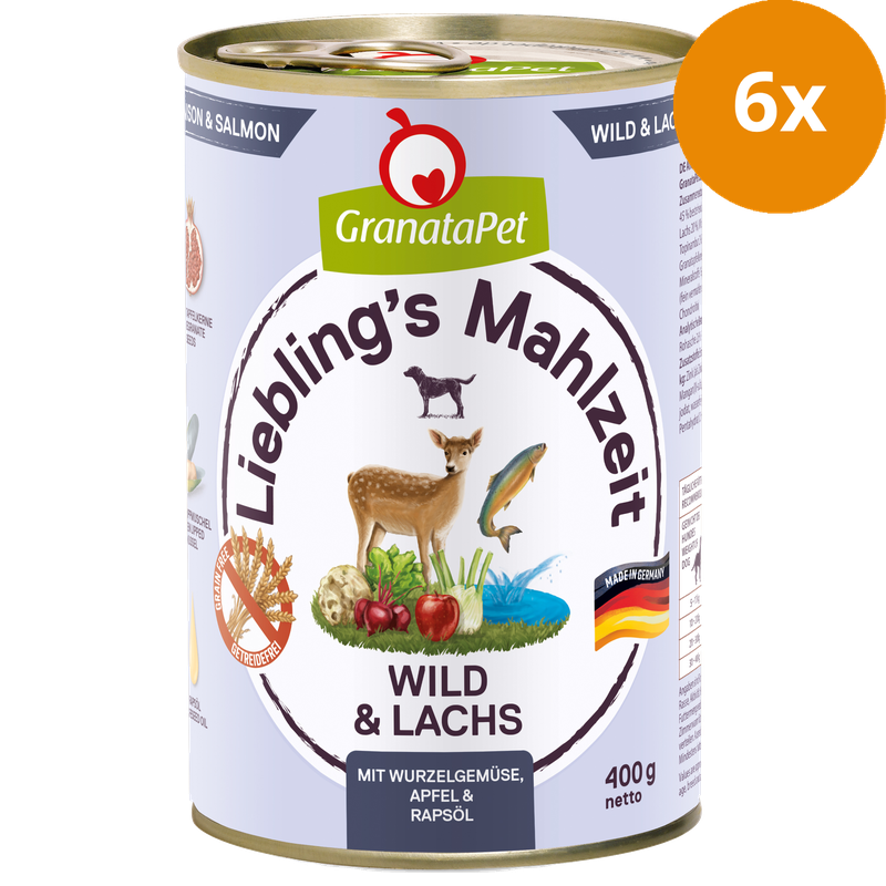 GranataPet Liebling's Mahlzeit Wild & Lachs 400 g