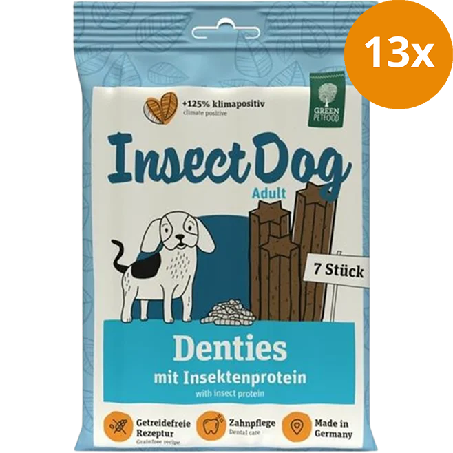 Green Petfood InsectDog Denties 180 g