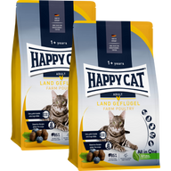 Sparpaket Happy Cat Culinary Land Geflügel 2 x 10 kg