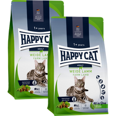 Sparpaket Happy Cat Culinary Weide Lamm 2 x 10 kg