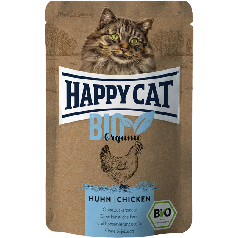 Happy Cat Pouch Bio Huhn 85 g