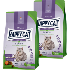 Sparpaket Happy Cat Senior Weide Lamm 2 x 4 kg