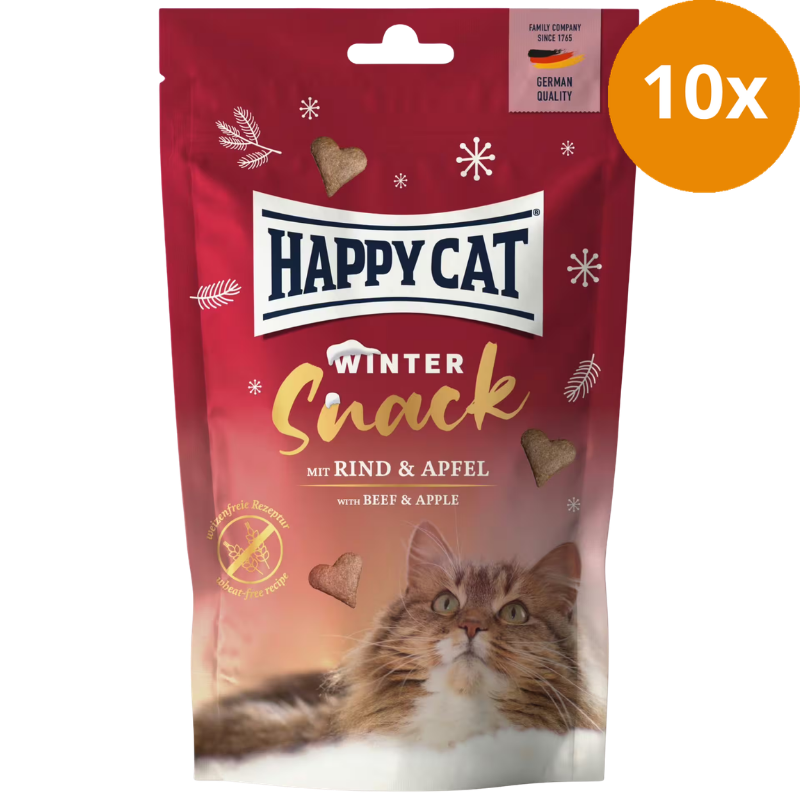 Happy Cat Winter Snack mit Rind 70 g