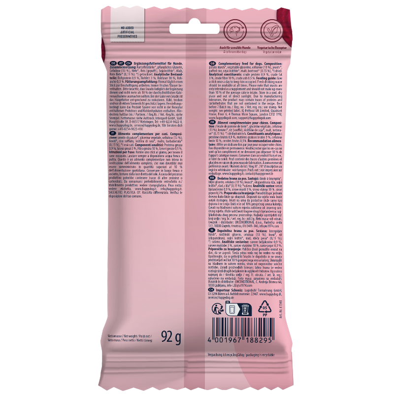 Happy Dog Dental Snacks Dental Rolls Mini 92 g