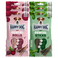 Happy Dog Dental Snacks Mini Probierpaket