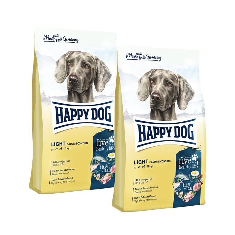 Sparpaket Happy Dog fit & vital Calorie Control 2 x 12 kg