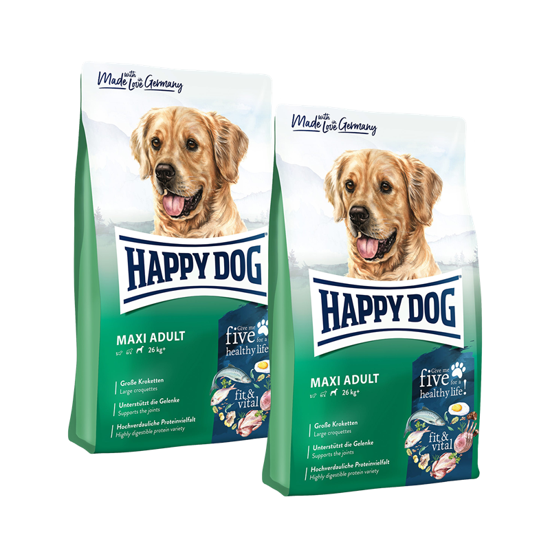Sparpaket Happy Dog fit & vital Maxi 2 x 14 kg