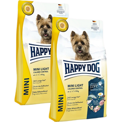 Sparpaket Happy Dog Fit & Vital Mini Light 2 x 4 kg