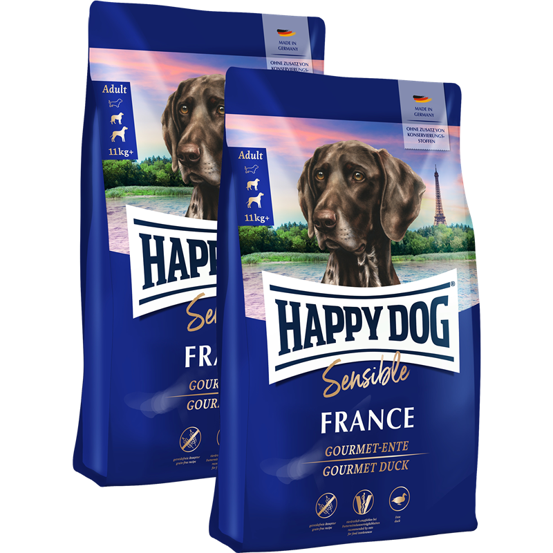 Sparpaket Happy Dog Sensible France 2 x 11 kg