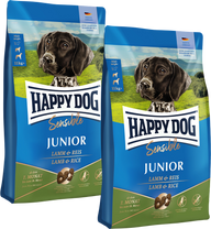 Sparpaket Happy Dog Sensible Junior Lamm & Reis 2 x 10 kg