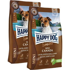 Sparpaket Happy Dog Sensible Mini Canada 2 x 4 kg