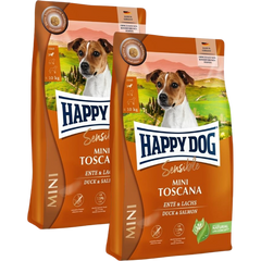 Sparpaket Happy Dog Sensible Mini Toscana 2 x 4 kg
