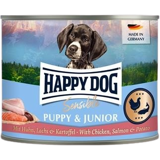 Happy Dog Sensible Puppy Huhn, Lachs & Kartoffel 200 g