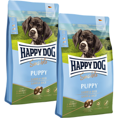 Sparpaket Happy Dog Sensible Puppy Lamm & Reis 2 x 10 kg