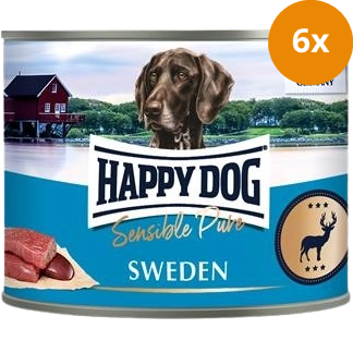Happy Dog Sensible Pure Sweden Wild Pur 200 g