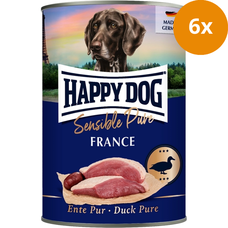Happy Dog Sensible Pure France Ente Pur 400 g