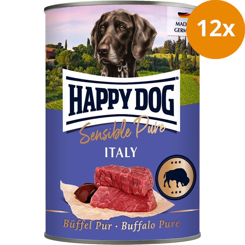 Happy Dog Sensible Pure Italy Büffel Pur 400 g