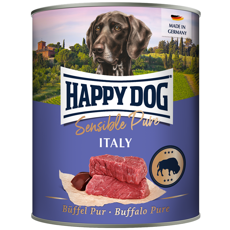 Happy Dog Sensible Pure Italy Büffel Pur 800 g