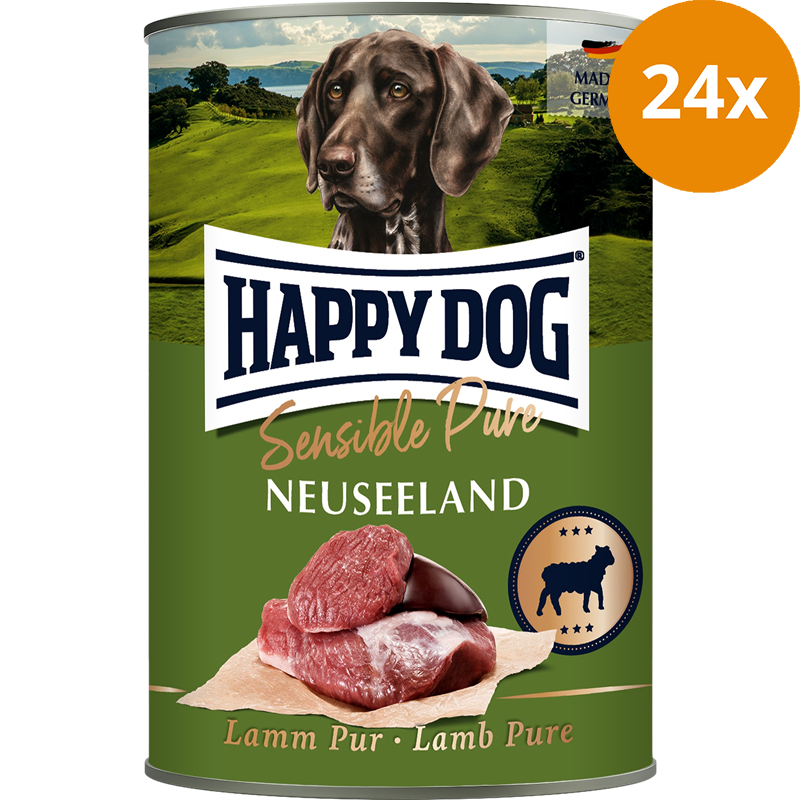 Happy Dog Sensible Pure Neuseeland Lamm Pur 400 g