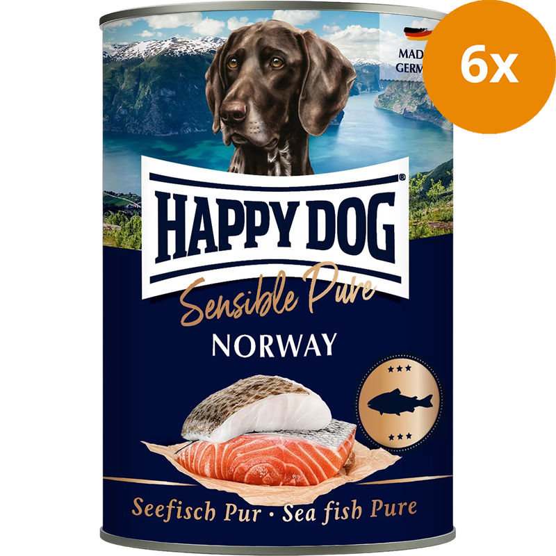 Happy Dog Sensible Pure Norway Seefisch Pur 400 g
