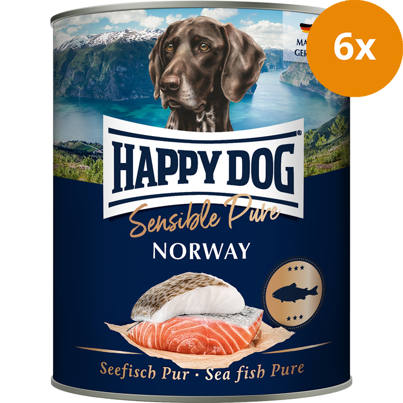 Happy Dog Sensible Pure Norway Seefisch Pur 800 g