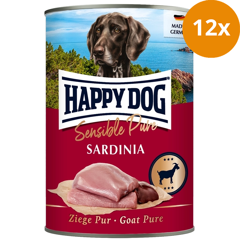 Happy Dog Sensible Pure Sardinia Ziege Pur 400 g