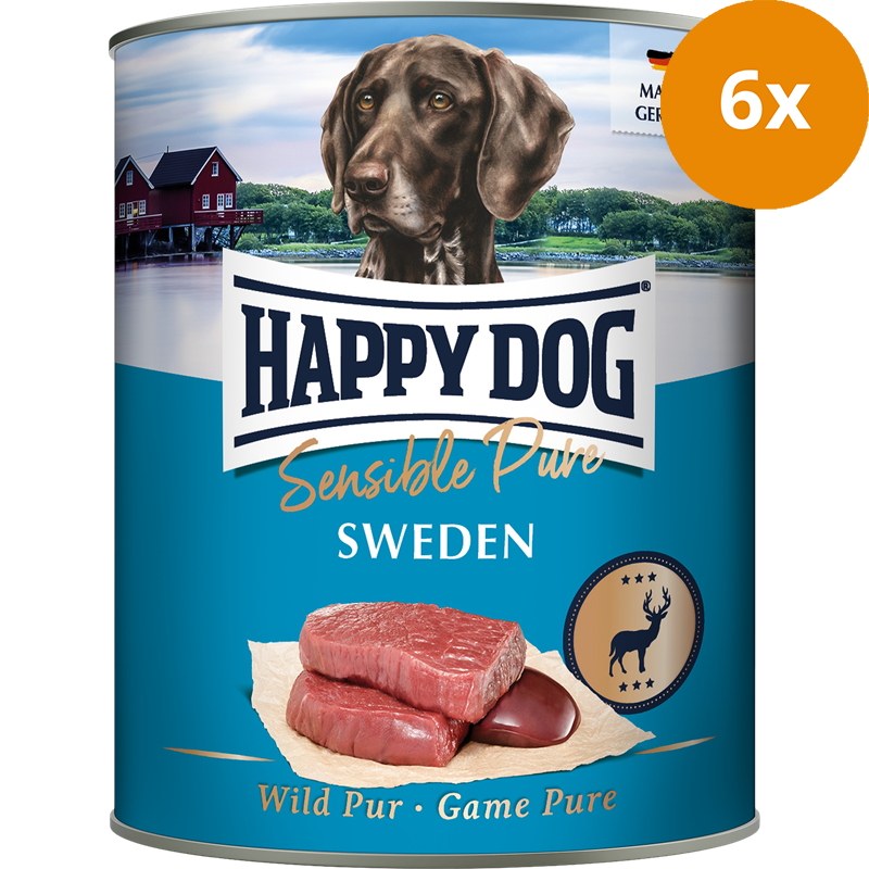 Happy Dog Sensible Pure Sweden Wild Pur 800 g