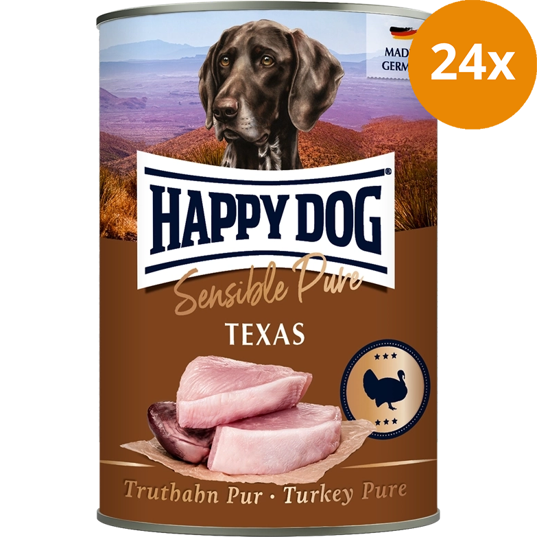 Happy Dog Sensible Pure Texas Truthahn Pur 400 g