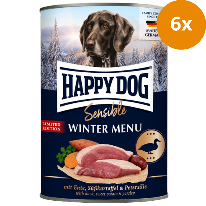 Happy Dog Sensible Winter Menü mit Ente 400 g