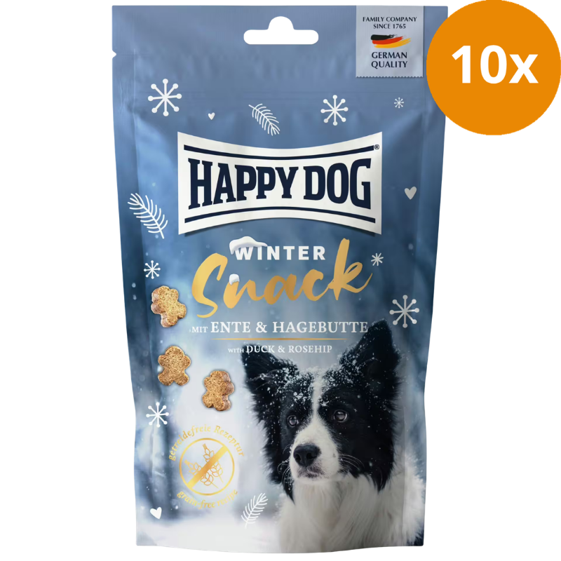 Happy Dog Winter Snack mit Ente 100 g