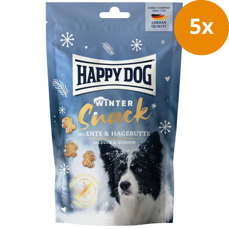 Happy Dog Winter Snack mit Ente 100 g