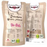 HerzensHund Bio Pute mit Bio Gemüse 130 g