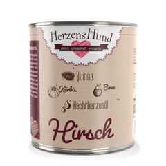 HerzensHund Hirsch mit Quinoa 800 g