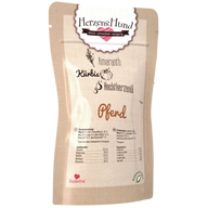 Herzenshund Pferd mit Kürbis 130 g